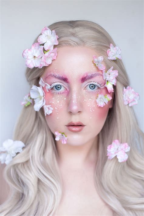 flower fairy makeup